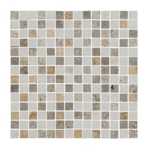 ficha decorativa malla veteada 30 x 30 cafÉ