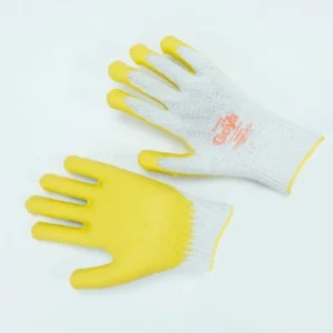guante poliester latex amarilla goya