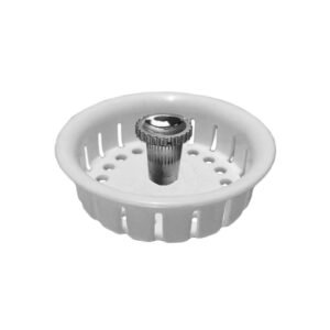 filtro canastilla plastica 4" blanca