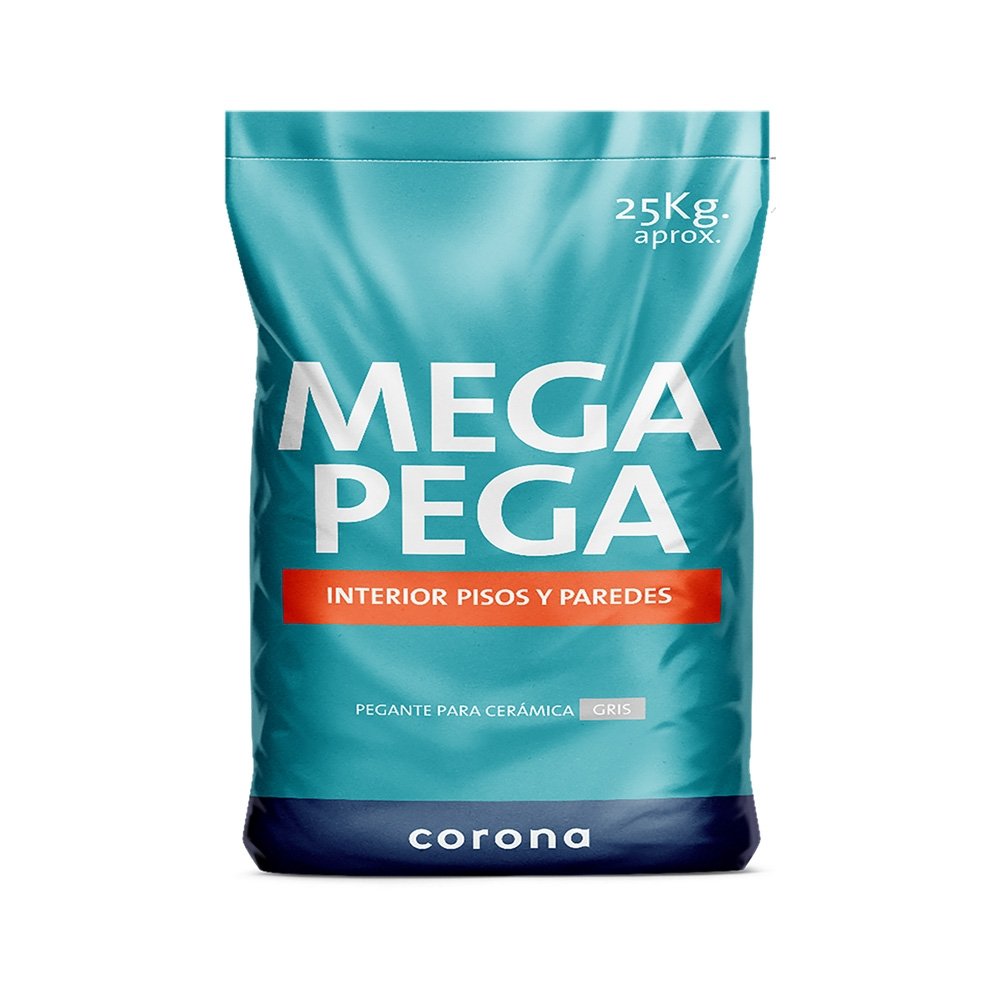 megapega ceramico corona gris * 25 kg megapega ceramico corona gris * 25 kg