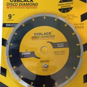 disco diamantado segment 7 1/4 osblack roptools