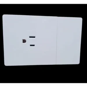 toma + inetrruptor de lujo invisible