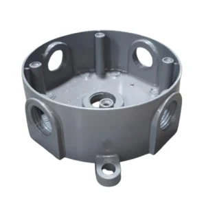 caja octagonal metalica 5 huecos 1/2") (rawell)