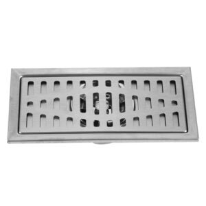 rejilla de piso acero inox 20x10