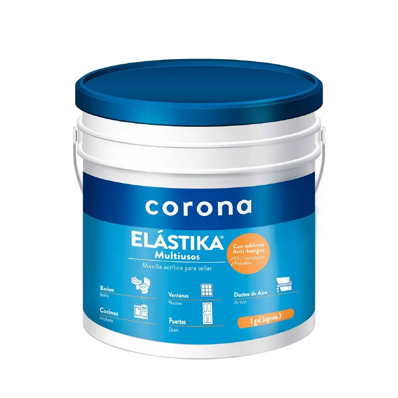 silicona (masilla) elastika blanco corona tubo x 300cc(077472140602) silicona (masilla) elastika blanco corona tubo x 300cc(077472140602)