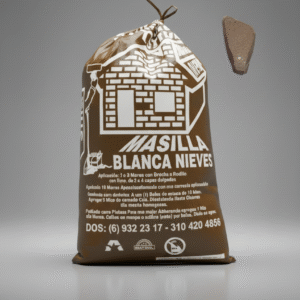 masilla nieve azul x bolsa