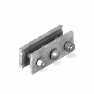 grapa prensahilo de 11/2" x 1/4" x 6" 3 pernos (rl 11) x und