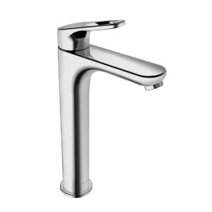 llave lavamanos tubular alta monocontrol