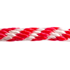 nautilus soga blanco/rojo cal 6mm x 500mts