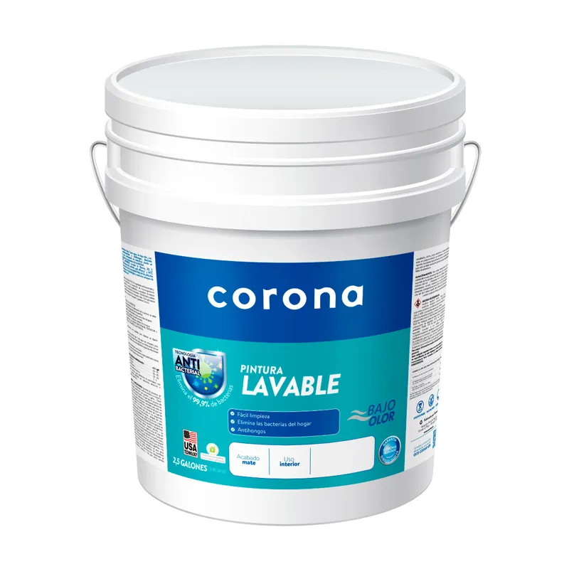 vinilo corona x gl lavable bajo olor rf 407501001 vinilo corona x gl lavable bajo olor rf 407501001