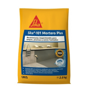 sika 101 mortero (plus) blanco bolsa 25 kl x und