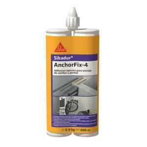 sikadur anchorfix 4 adhesivo de anclaje de varillas y pernos 600ml
