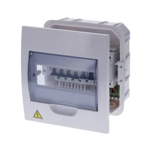 TIENDA caja breaker de riel 6 circuitos bifasica