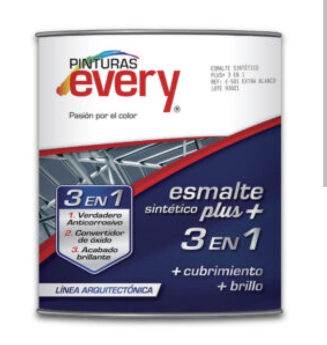 anticorrosivo x gln satinado blanco (a 100) every anticorrosivo x gln satinado blanco (a 100) every