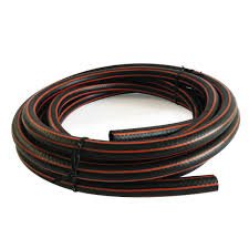 manguera jardin 1/2 fina raya zapote/negro