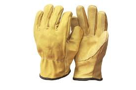 guante ingeniero corto amarillo