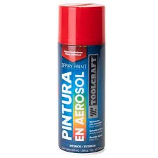 aerosol pintuco roja p/plastico 11 onz