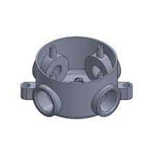 TIENDA caja interperie 3/4 redonda salidas quality