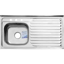 lavaplatos atlantis basic a/inox sobreponer izq 1h 100x50 62302