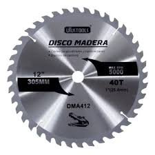 disco corte madera 4.1/2" x 40 dientes dmax c471