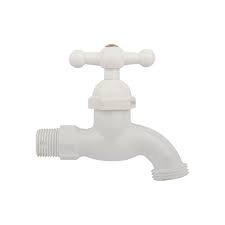 llave terminal 1/2" plastica blanca(1000207 )
