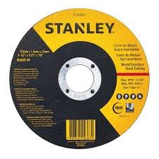disco s/fino 7"x 1/8 stanley