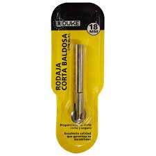 rodaja corta baldosa + buril 18 mm