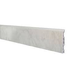 guarda escoba marmolizado blanco x 2,95 mts x 12 ancho pvcskf9