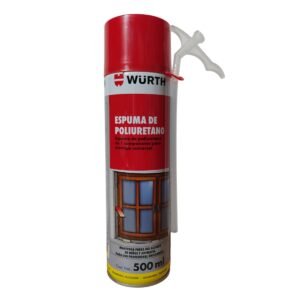 espuma de poliuretano 500 ml wurth