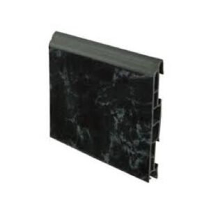 guarda escoba marmolizado negro x 2,95 mts x 12 ancho pvcskf8