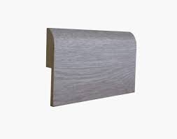 tapa corte 45º para guarda escoba ext madera gris pvccge003