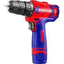 taladro 3/8 inalam 12v + bateria ecdl12510 emtop