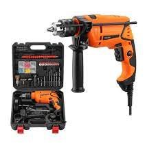 combo rotomartillo 1/2" 650w, 6 brocas y 2 desarmadores, pro (100291)