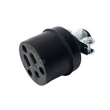 toma aereo 15amp caucho grande con polo tierra (c 011)(1000518)