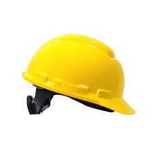 casco protecion amarillo construccion