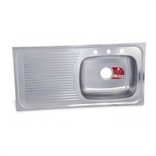 lavaplatos 100 x 50 acero esc izquierdo mezclador north (solo)