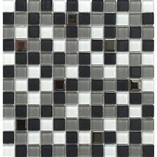 ficha decorativa malla veteada 30 x 30 blanca/negra tono ii gm6393