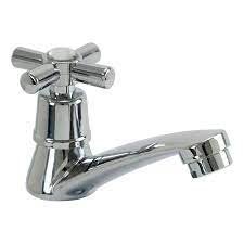 llave lavamanos metalica sencilla tipo cruceta jyn112m