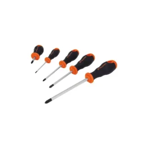 juego de 5 desarmadores mango comfort grip truper 14138