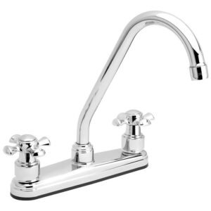 mezclador 8" lavaplatos en abs tipo cruceta ( fa 80090b )