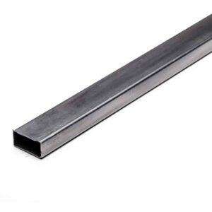 tubo rectangular 4" x 11/2" cal 16 (1,5 mm) (38x100) x und