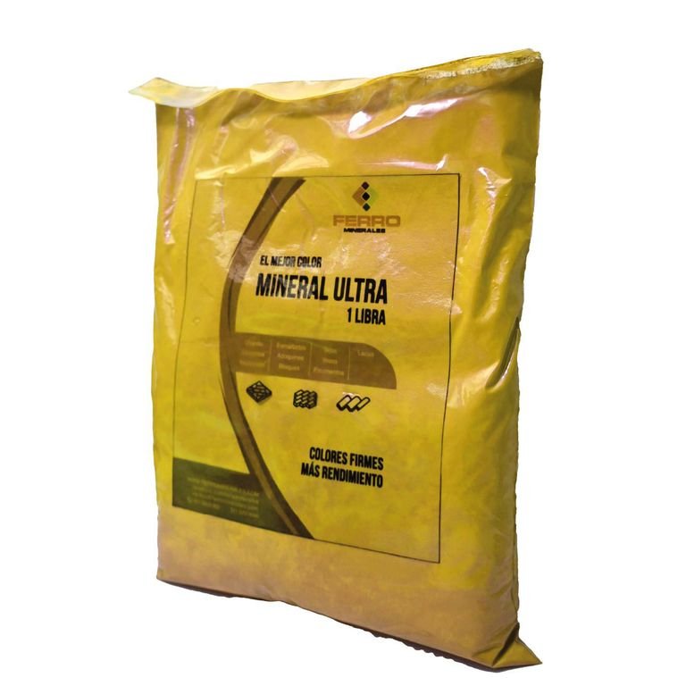 mineral amarillo x libra mineral amarillo x libra