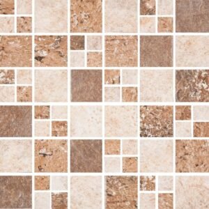 ficha decorativa mosaico sm002 capuccino 30 x 30