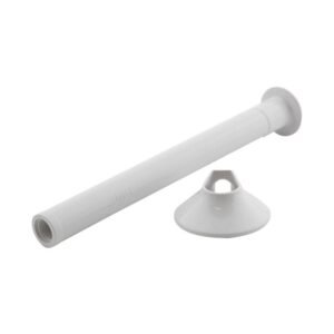 tubo niple blanco plastico para ducha electr