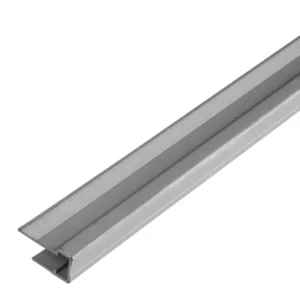 remate u aluminio anodizado 6mm x 2,10