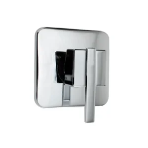 registro mezclador ducha en bronce manija cuadrada en zinc