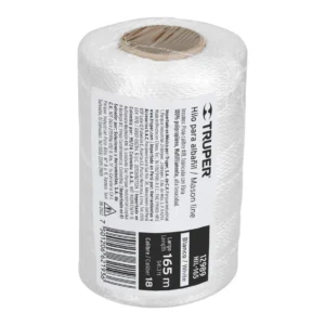 hilo albaÑil "165 mts" truper hil 165 blanco