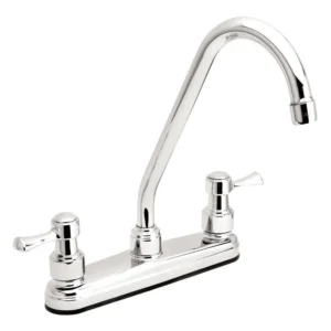 grifo de pared para cocina blanco grival